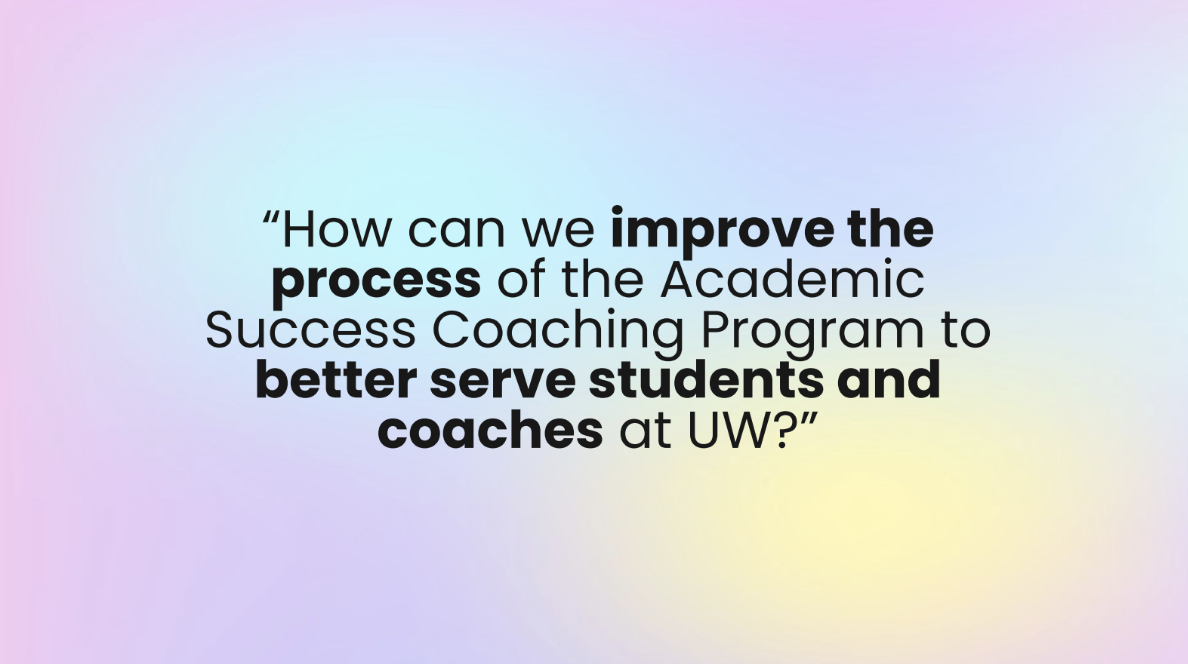 slide 3 of the academic success coaching research deck